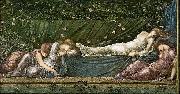 Edward Burne-Jones The Sleeping Beauty from the small Briar Rose series, Spain oil painting artist
